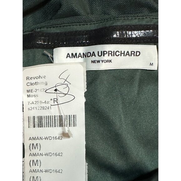 Amanda Uprichard Anja Mini Dress in Moss Medium New Cocktail Party Womens - Picture 8 of 15